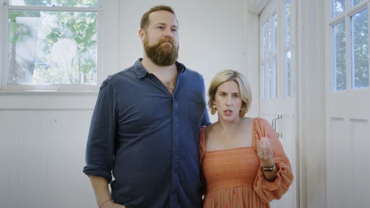 Erin Napier emotional discussing a significant change in her