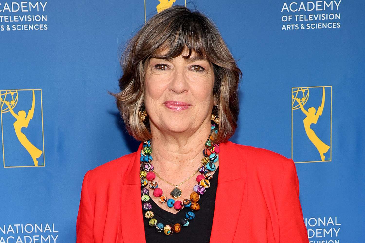Images of Christiane Amanpour undergoing treatment for cancer for the